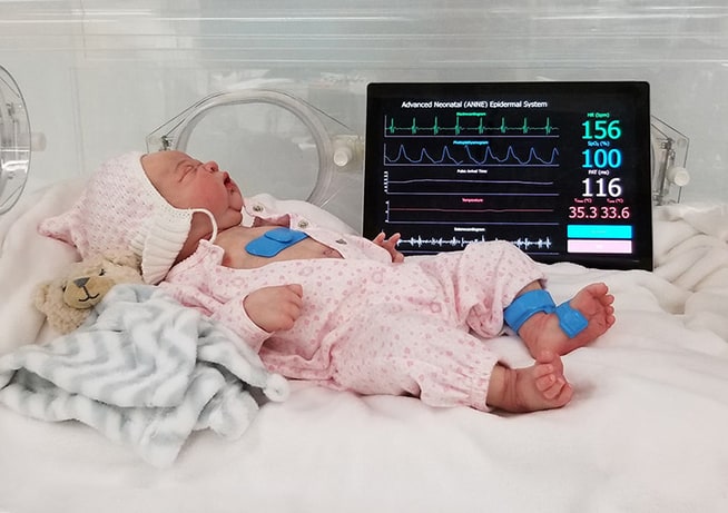 Advanced Wireless Neonatal Body Monitors