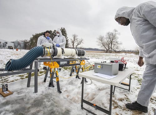 Cold Plasma Reactor to Kill Airborne Viruses