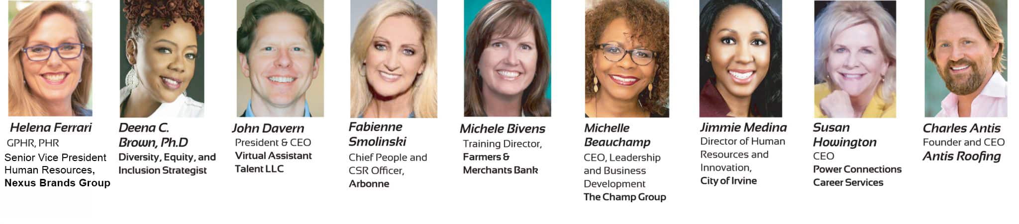 ReINVENT HR: Innovations to What’s Next Current Speakers